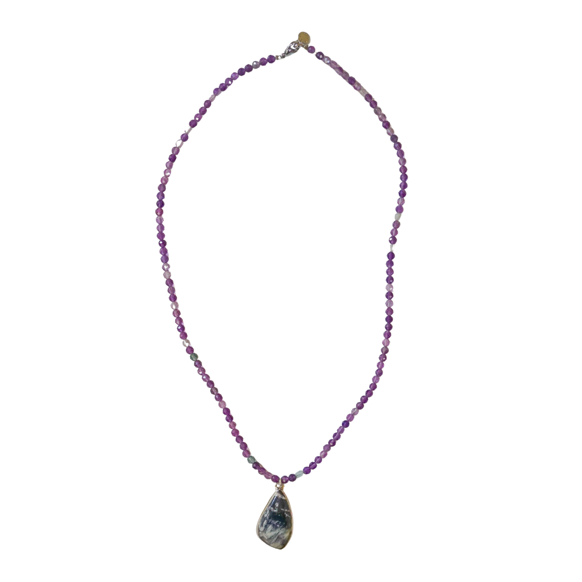 Kammererite & Fluorite Necklace