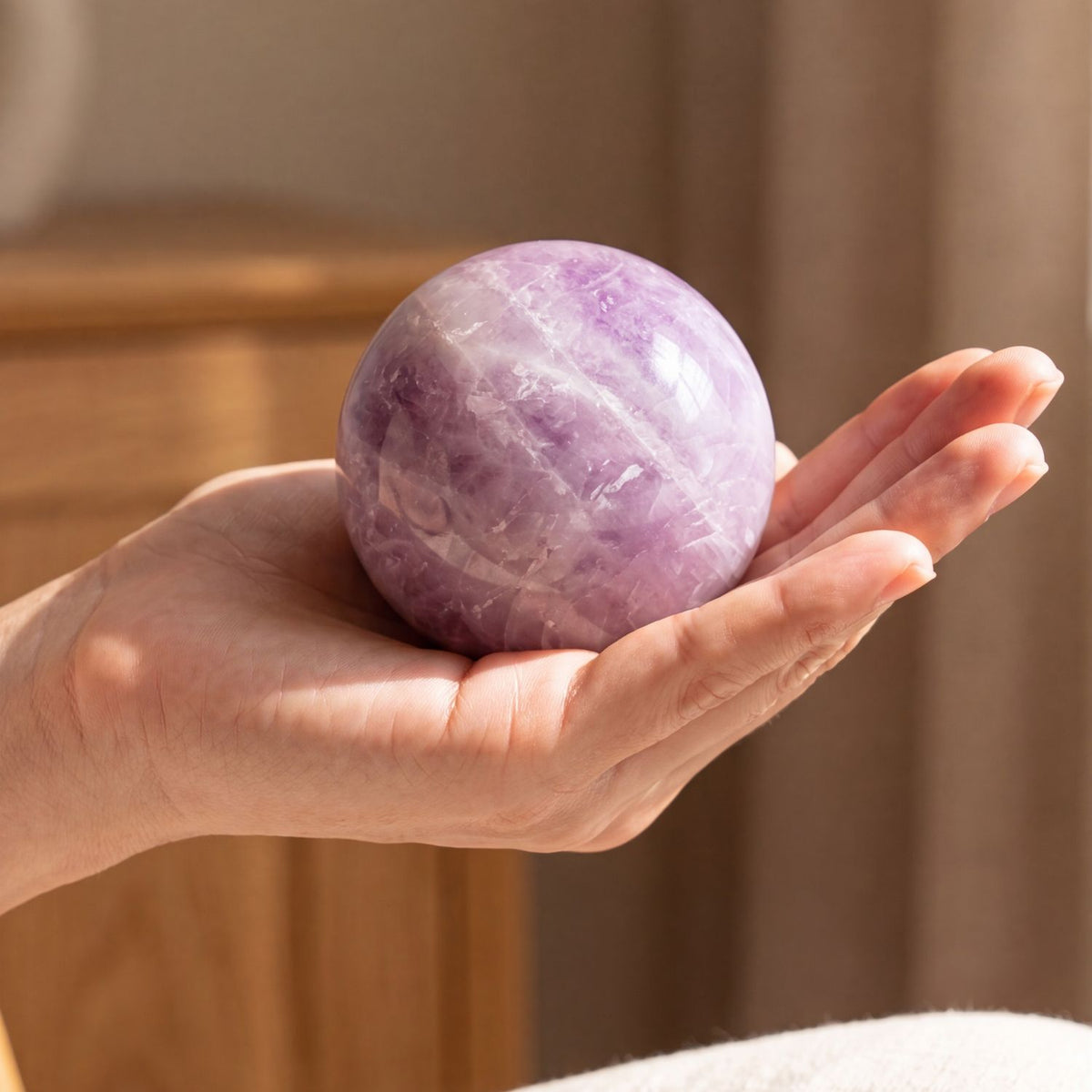 Kunzite Sphere