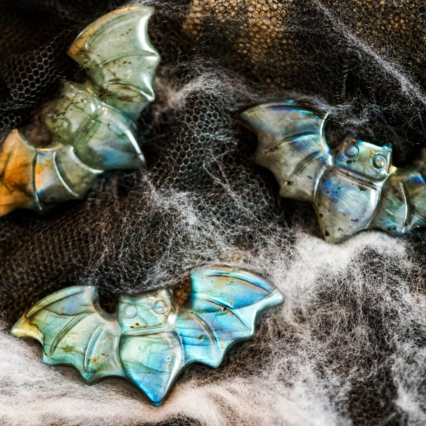 Labradorite Bat