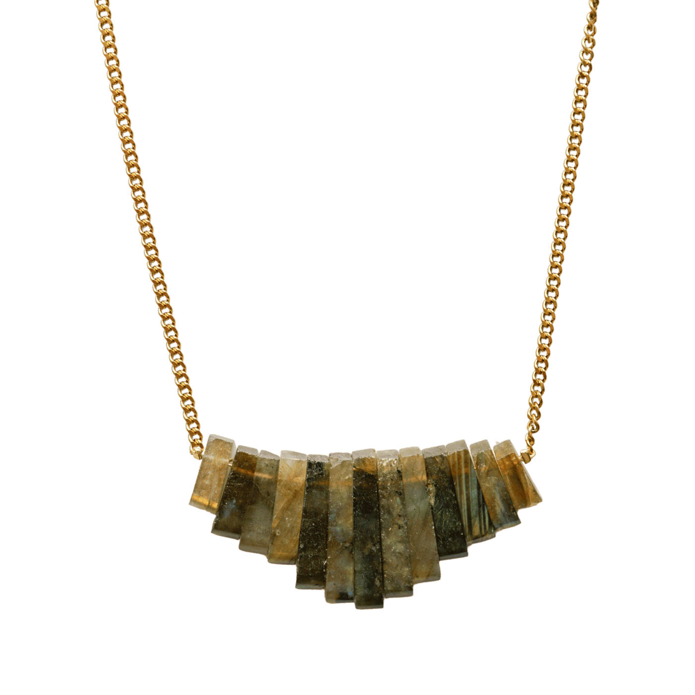 Labradorite Collar Necklace