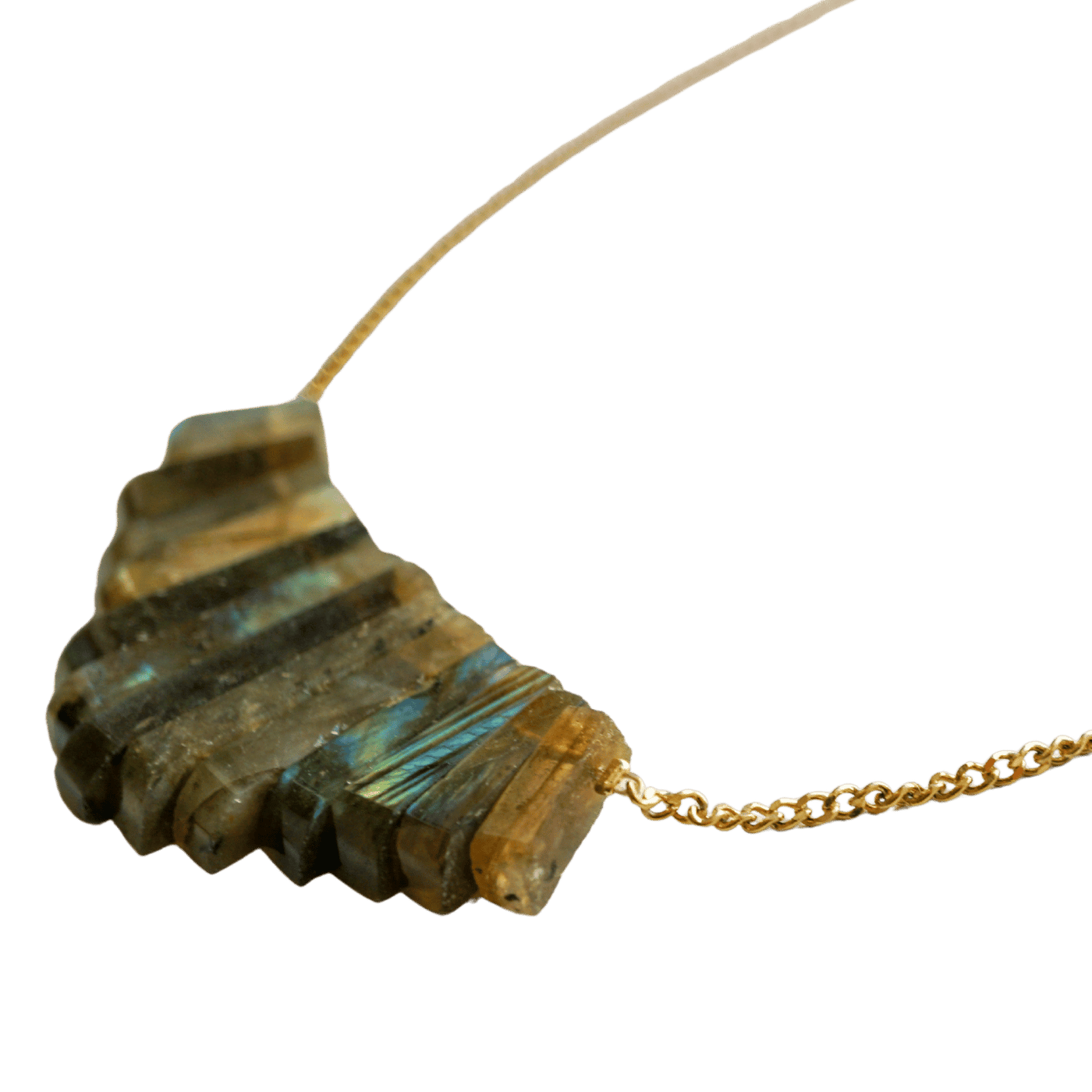 Labradorite Collar Necklace