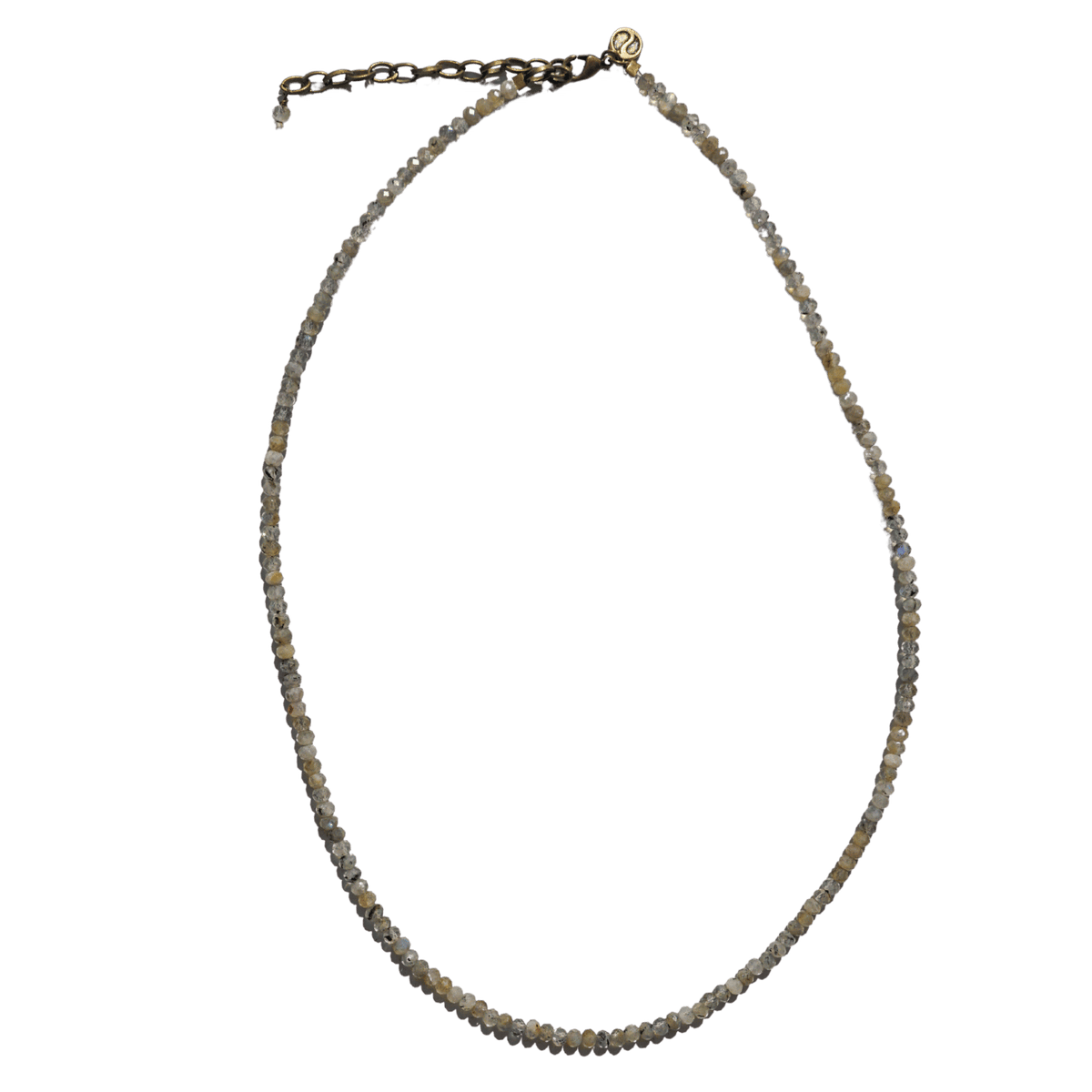 Labradorite Micro Necklace