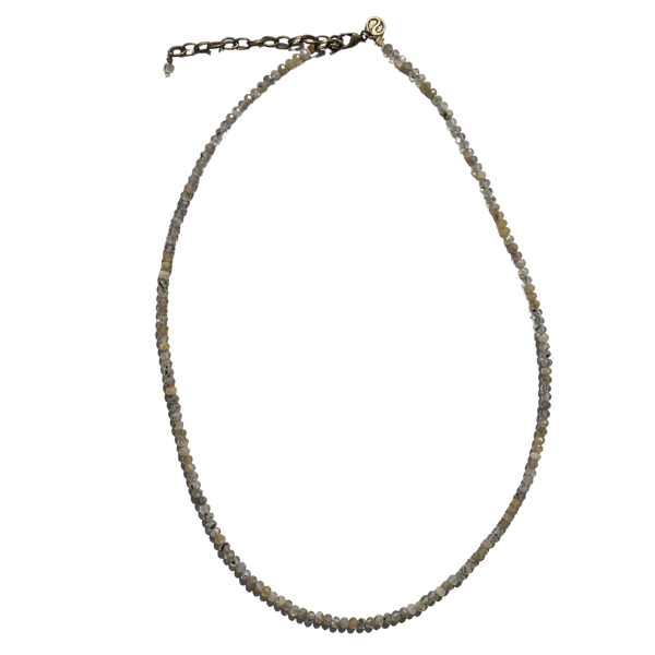 Labradorite Micro Necklace