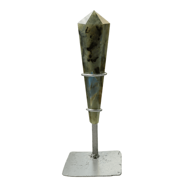 Labradorite Wand on Stand