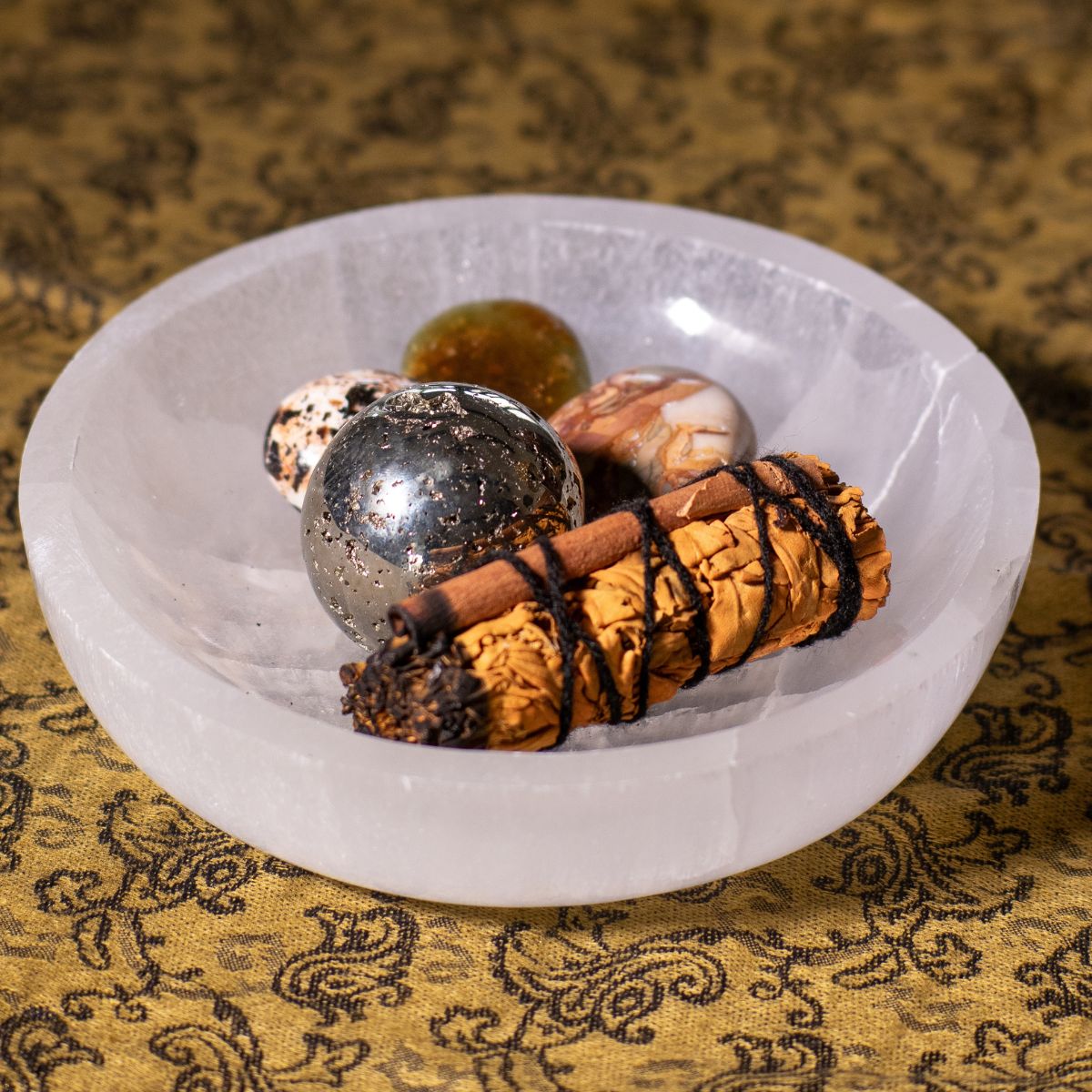 Large Selenite Charging Bowl