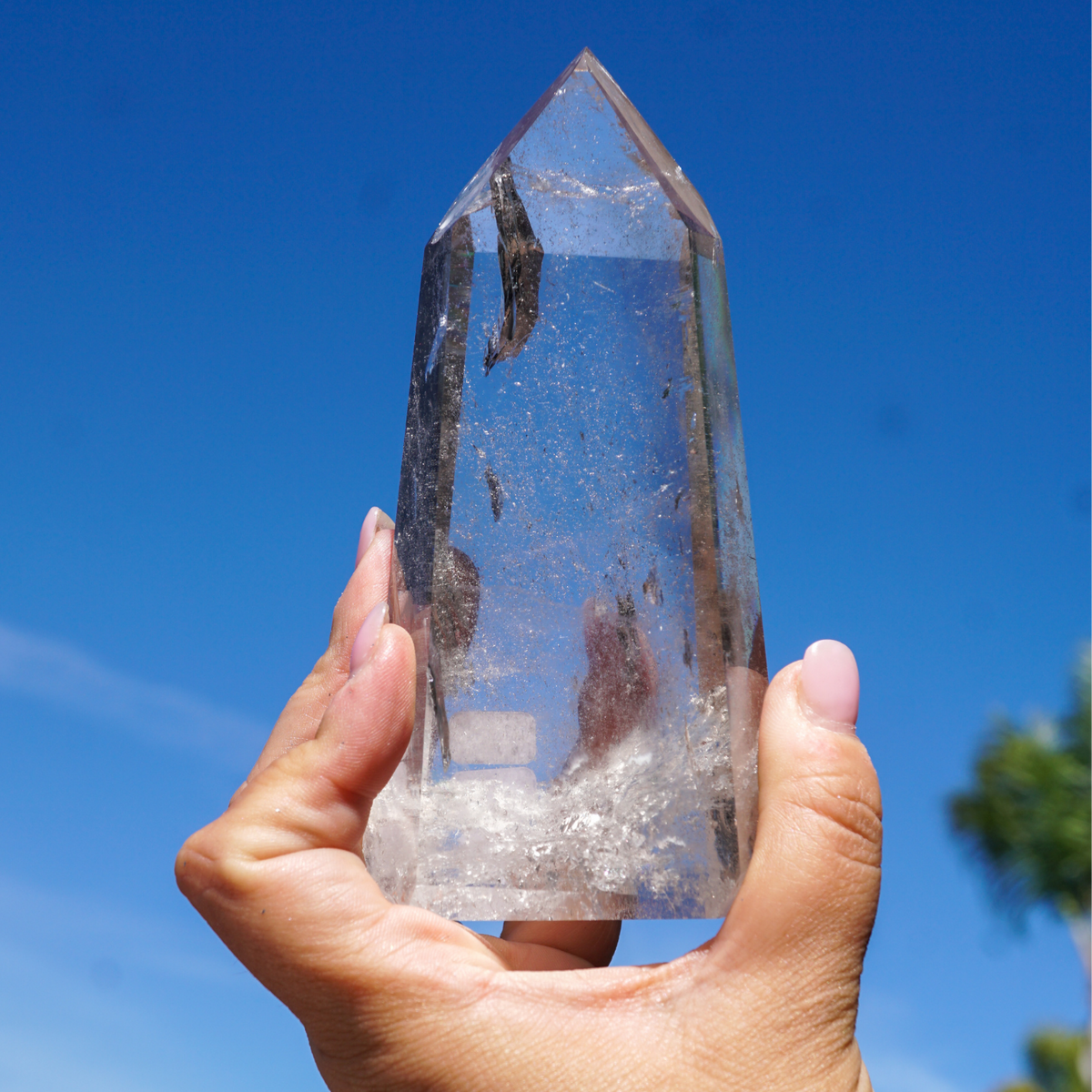 Lemurian Quartz Pillar E