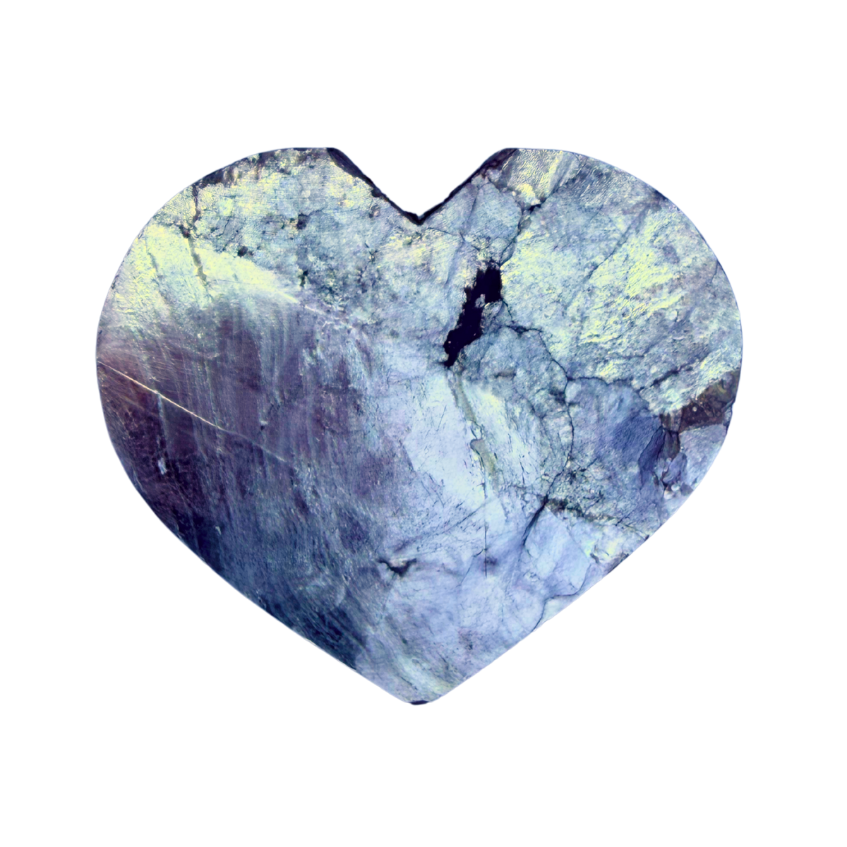 Lepidolite Heart