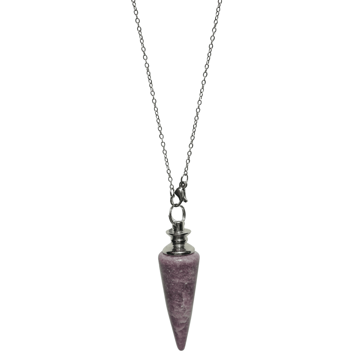 Lepidolite Pendulum Necklace