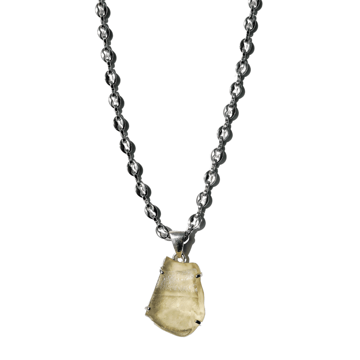 Libyan Gold Tektite Necklace