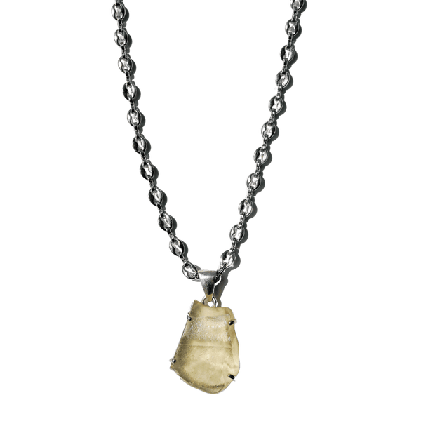 Libyan Gold Tektite Necklace