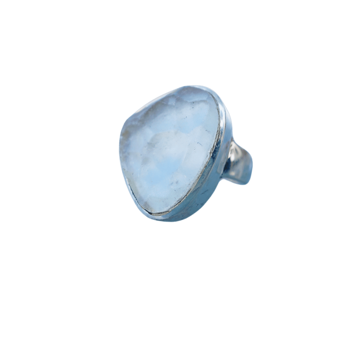 Libyan Gold Tektite Sterling Silver Ring