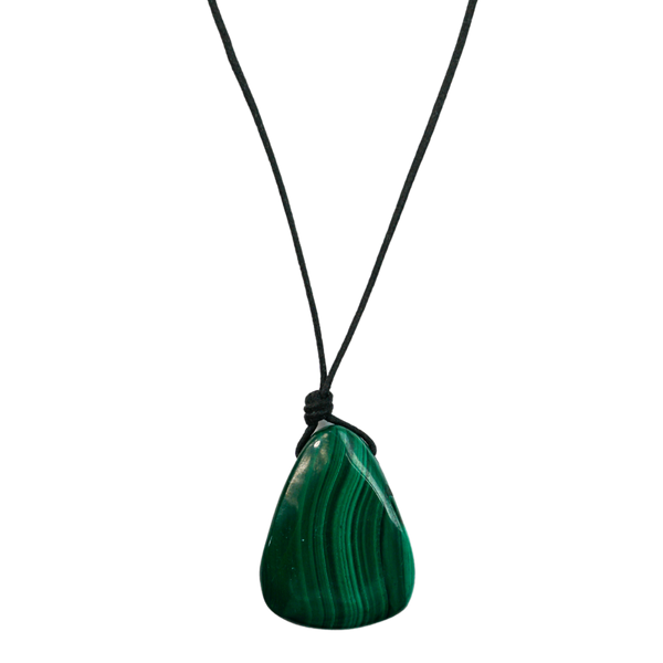 Malachite Pendant Necklace