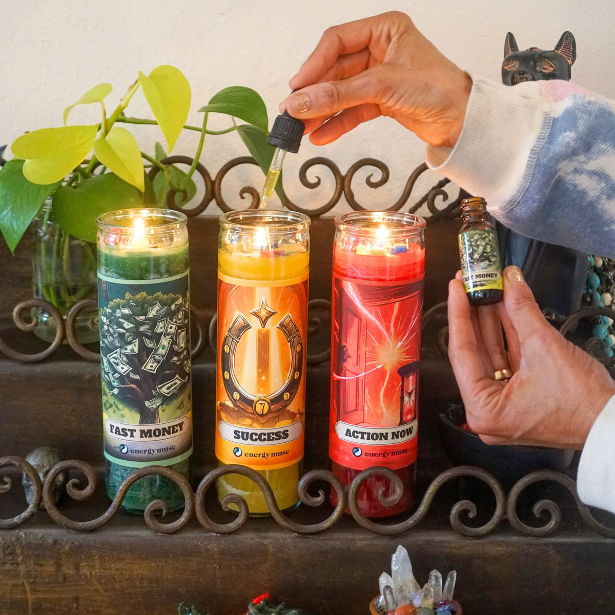 Action Now Candle