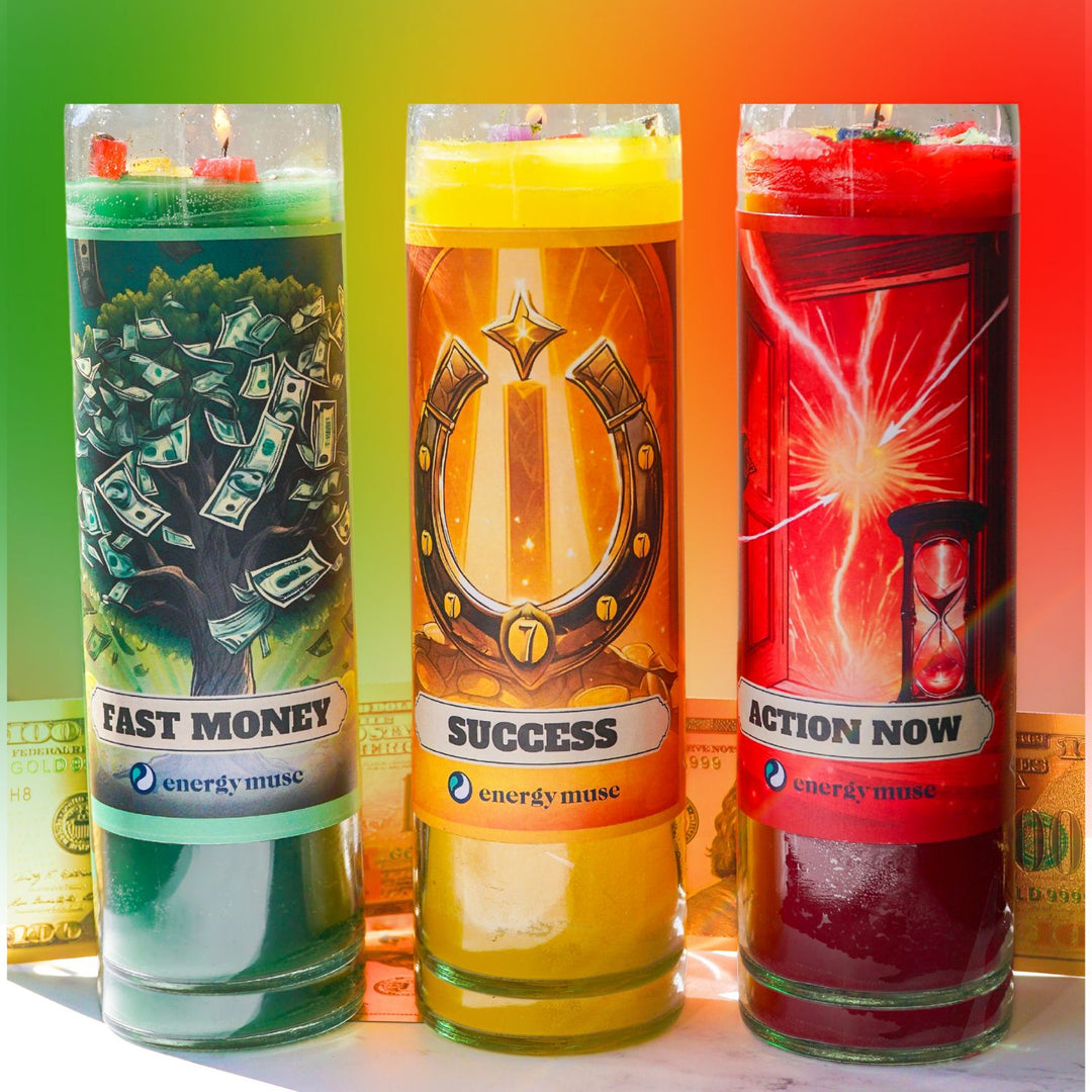 Millionaire Mindset Candle Trio – Fast-Acting Magic for Instant