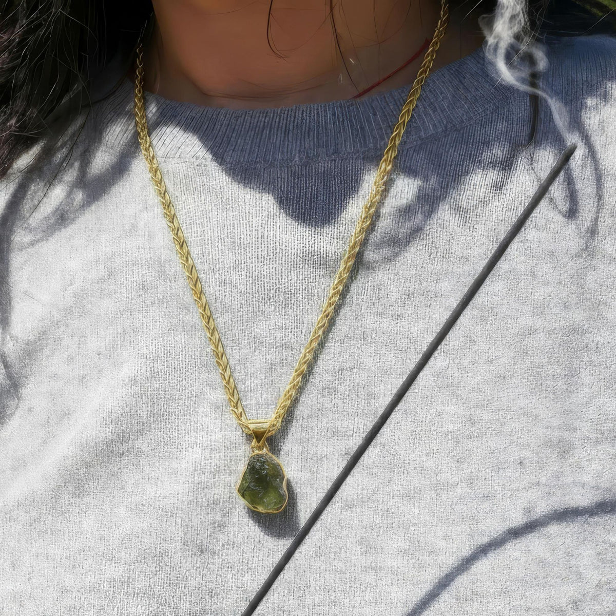 Moldavite Necklace
