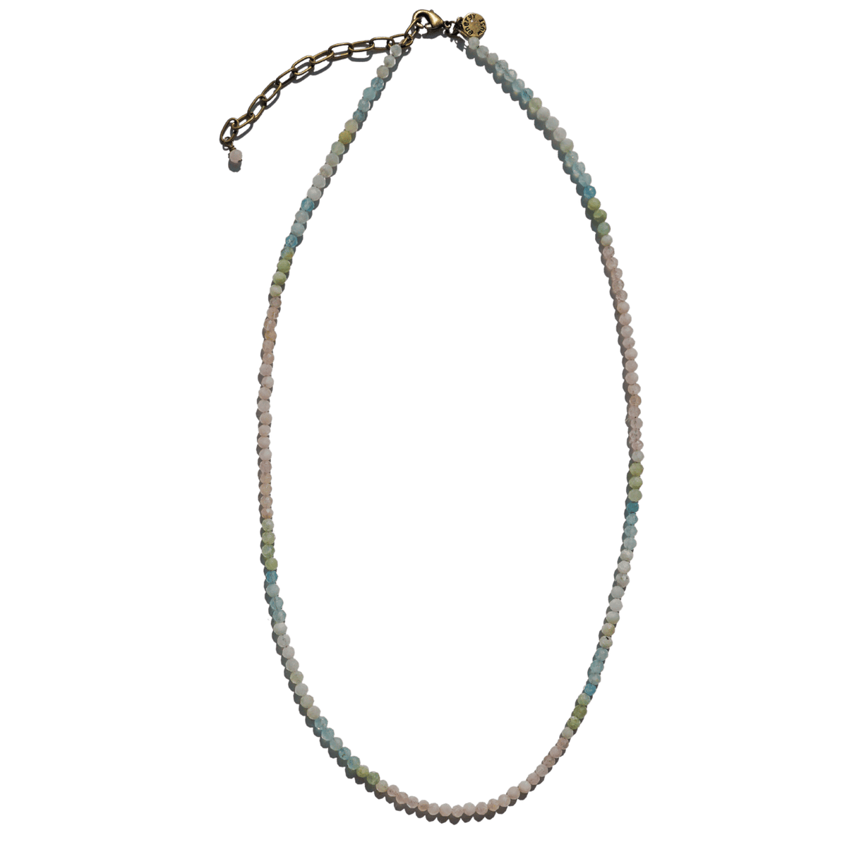 Morganite Micro Necklace