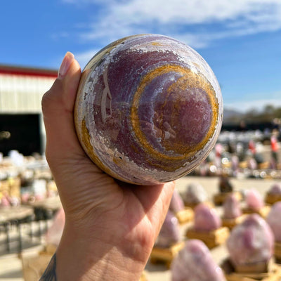 Ocean Jasper Sphere • B