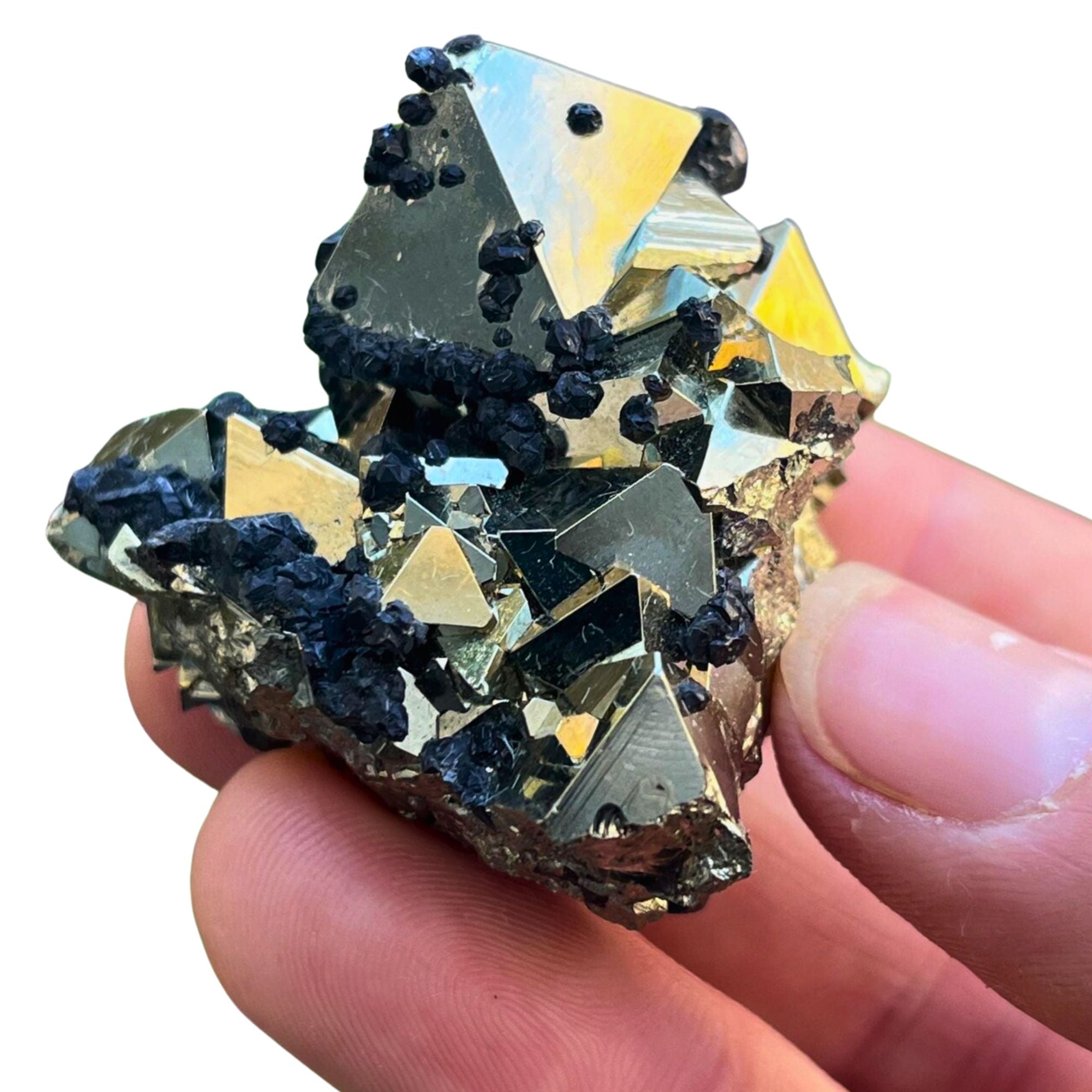 Octahedral Peruvian Pyrite
