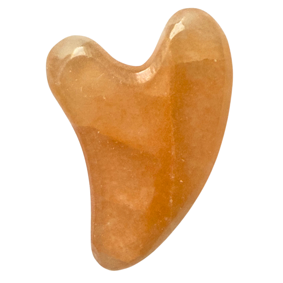 Orange Selenite Gua Sha