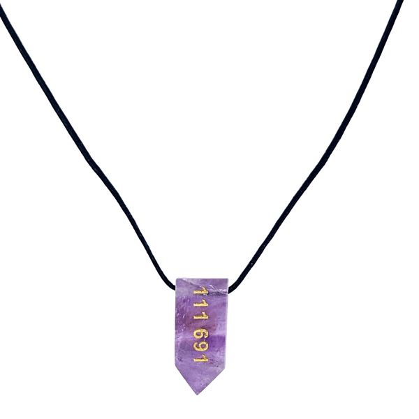 111 691 Amethyst Necklace