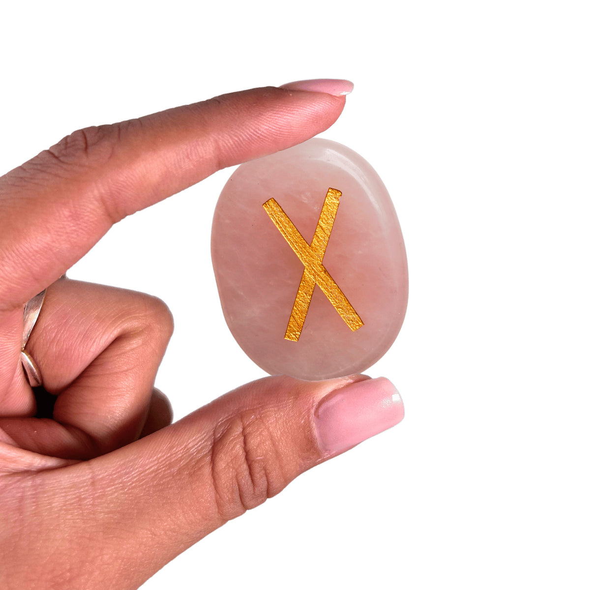 22 444 22 Rose Quartz Stone