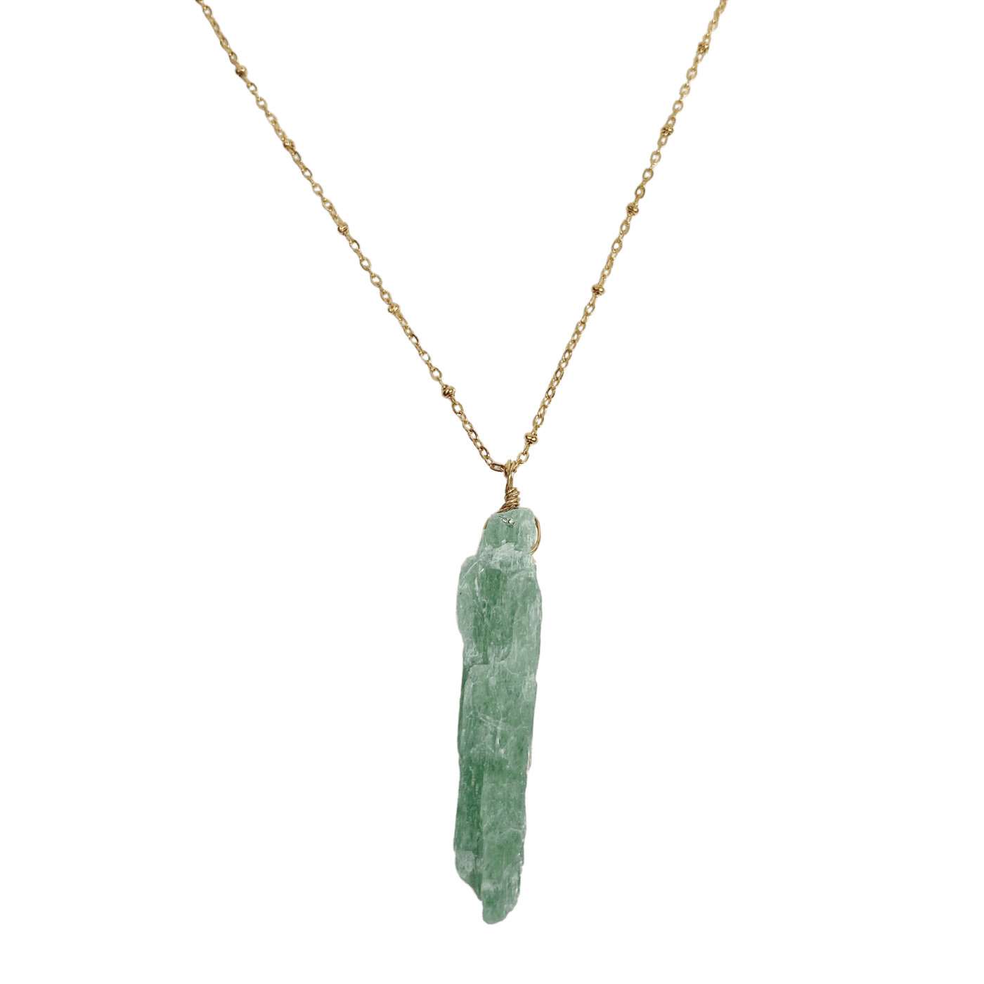 Green Kyanite Necklace