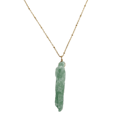 Green Kyanite Necklace