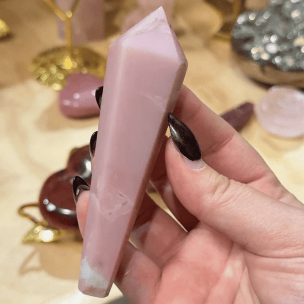 Pink Opal Wand