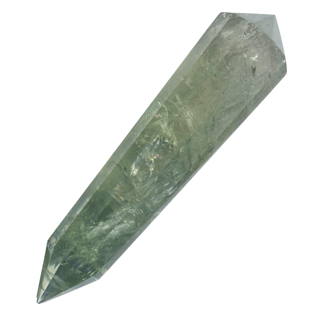 クロアーゼ Croizet Reserve Particulure　クリスタル 12-Sided Prasiolite Vogel Crystal – Rare Scalar Heart Healing Wand