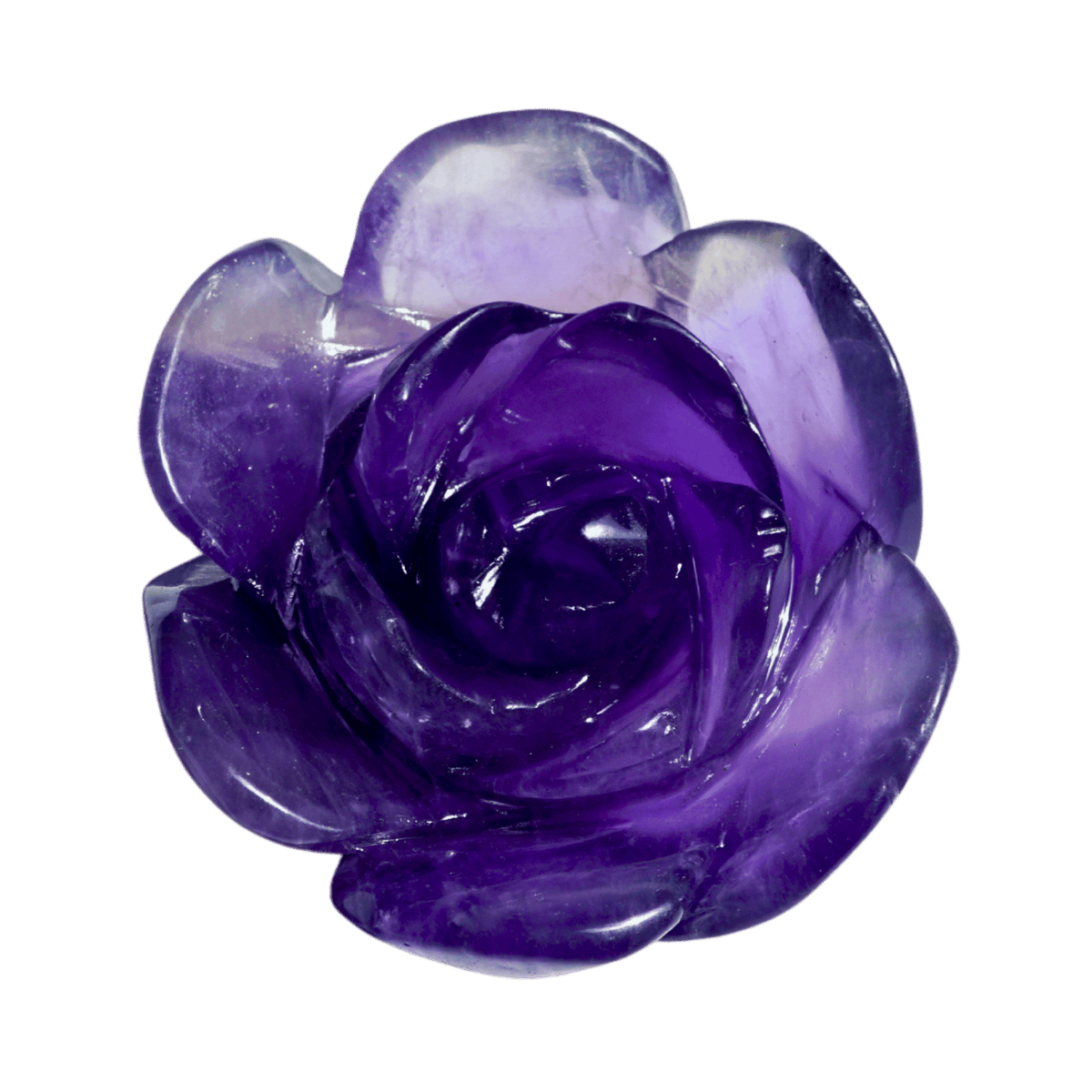 Purple Fluorite Flower
