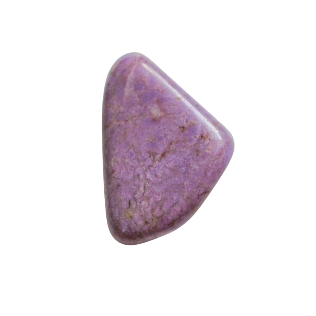Purple Jade Tumbled Stone