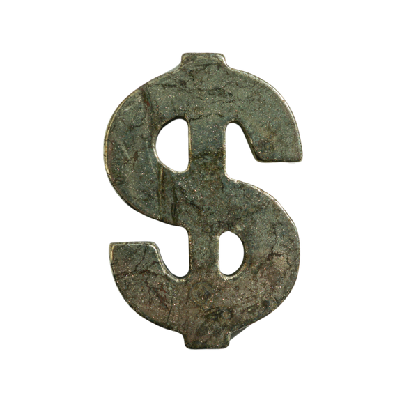 Pyrite Money Sign