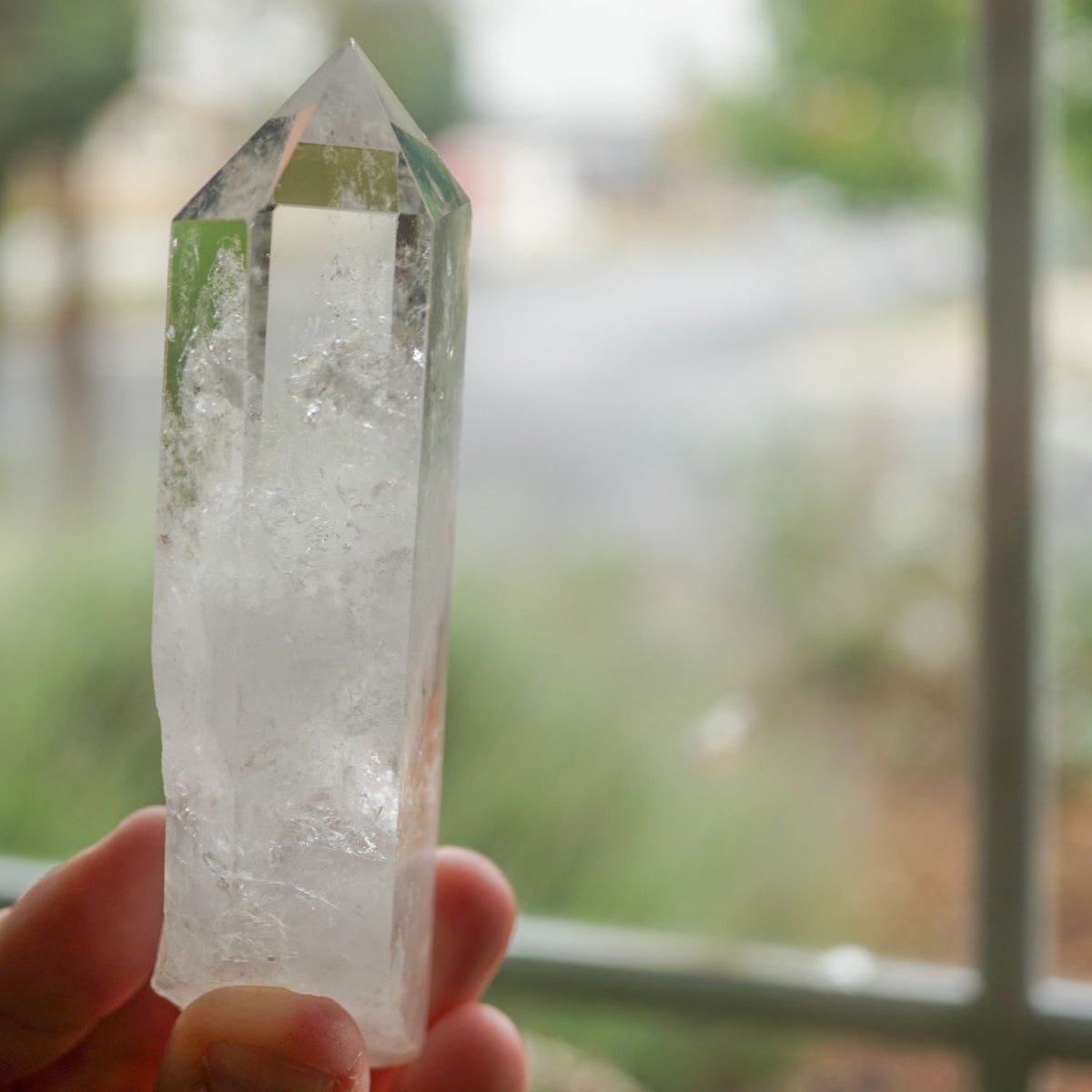 Rainbow Clear Quartz Wand
