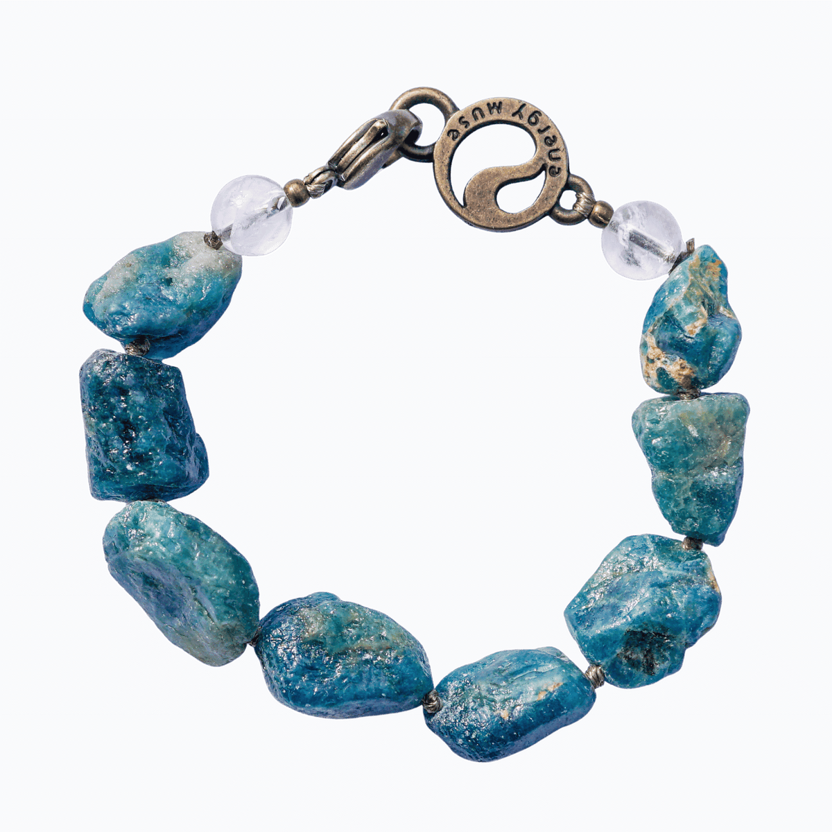 Raw Blue Apatite Bracelet