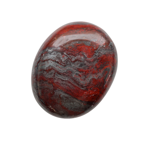 Red Jasper & Hematite Touchstone