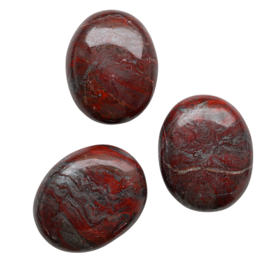 Red Jasper & Hematite Touchstone