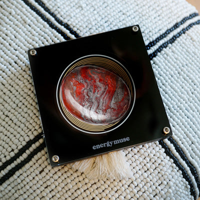 Red Jasper & Hematite Touchstone