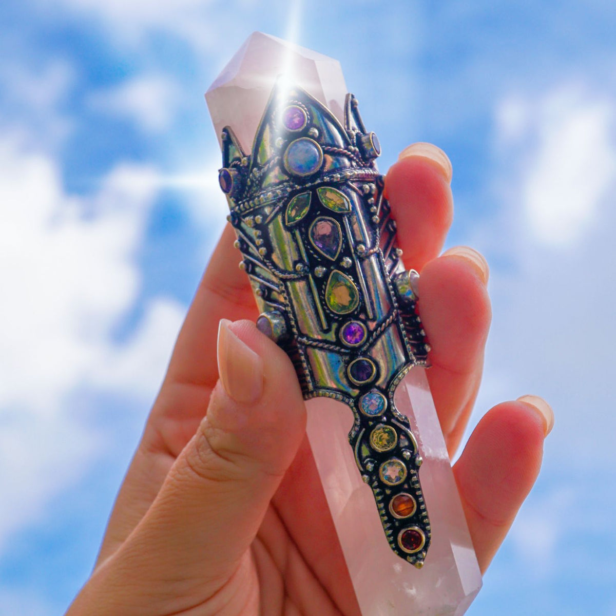 Rose Quartz Manifestation Wand