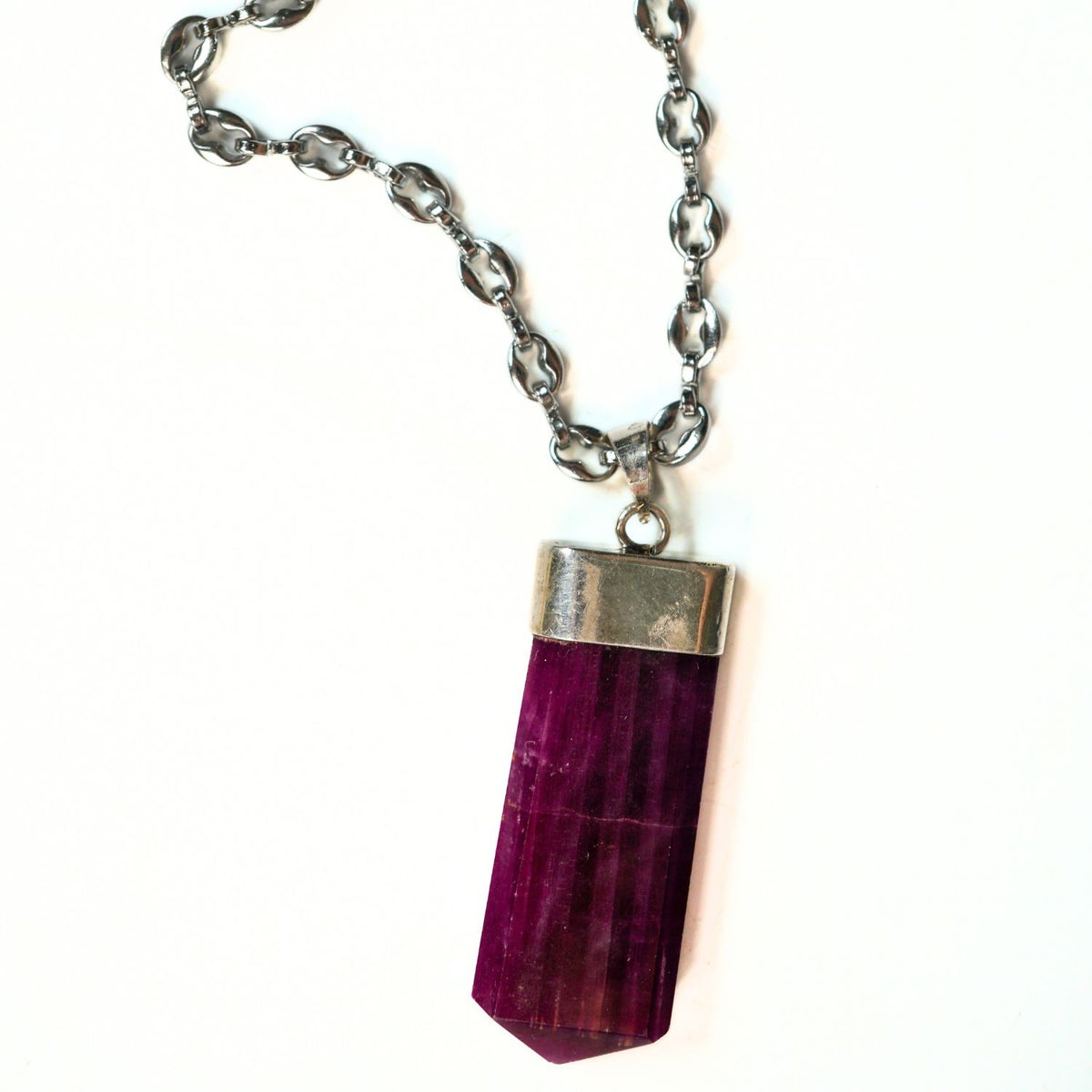 Ruby Pendant Necklace
