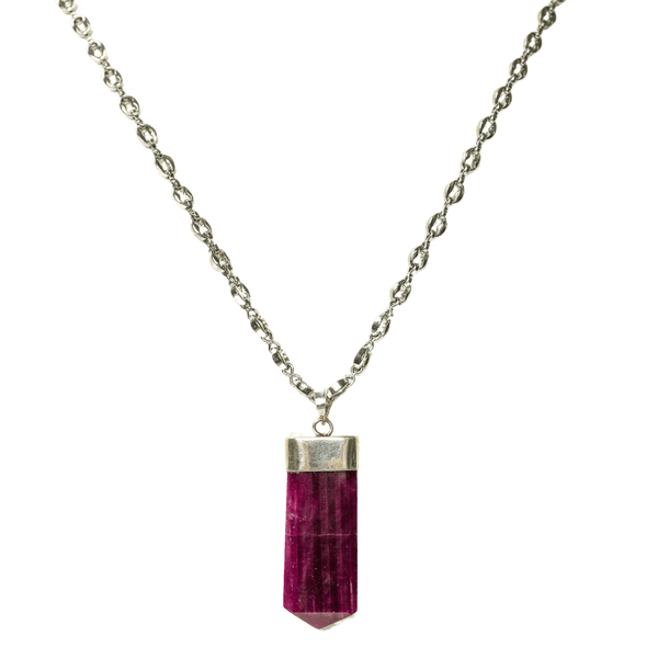 Ruby Pendant Necklace