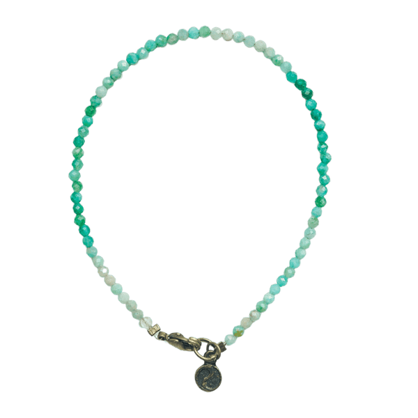 Russian Amazonite Micro Bead Bracelet
