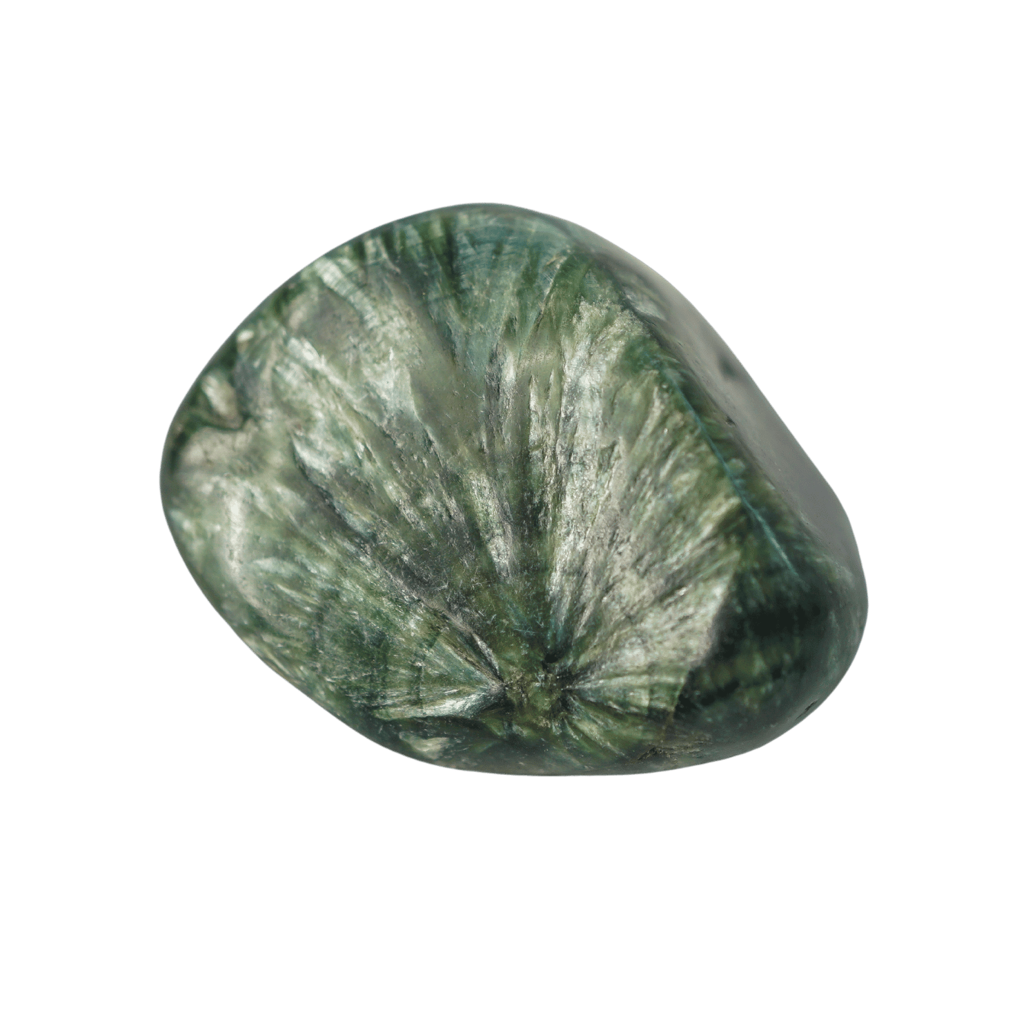Seraphinite Tumbled Stone | Light-Filled Healing and Spiritual Renewal ...