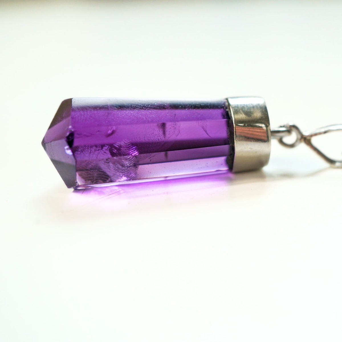 Siberian Amethyst Pendant Necklace