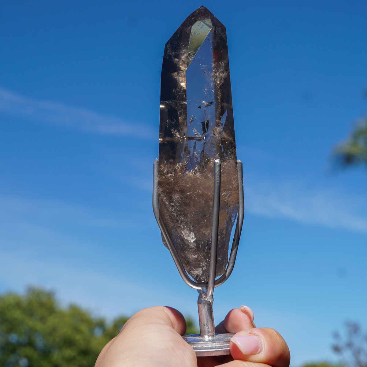 Smoky Quartz on Stand C