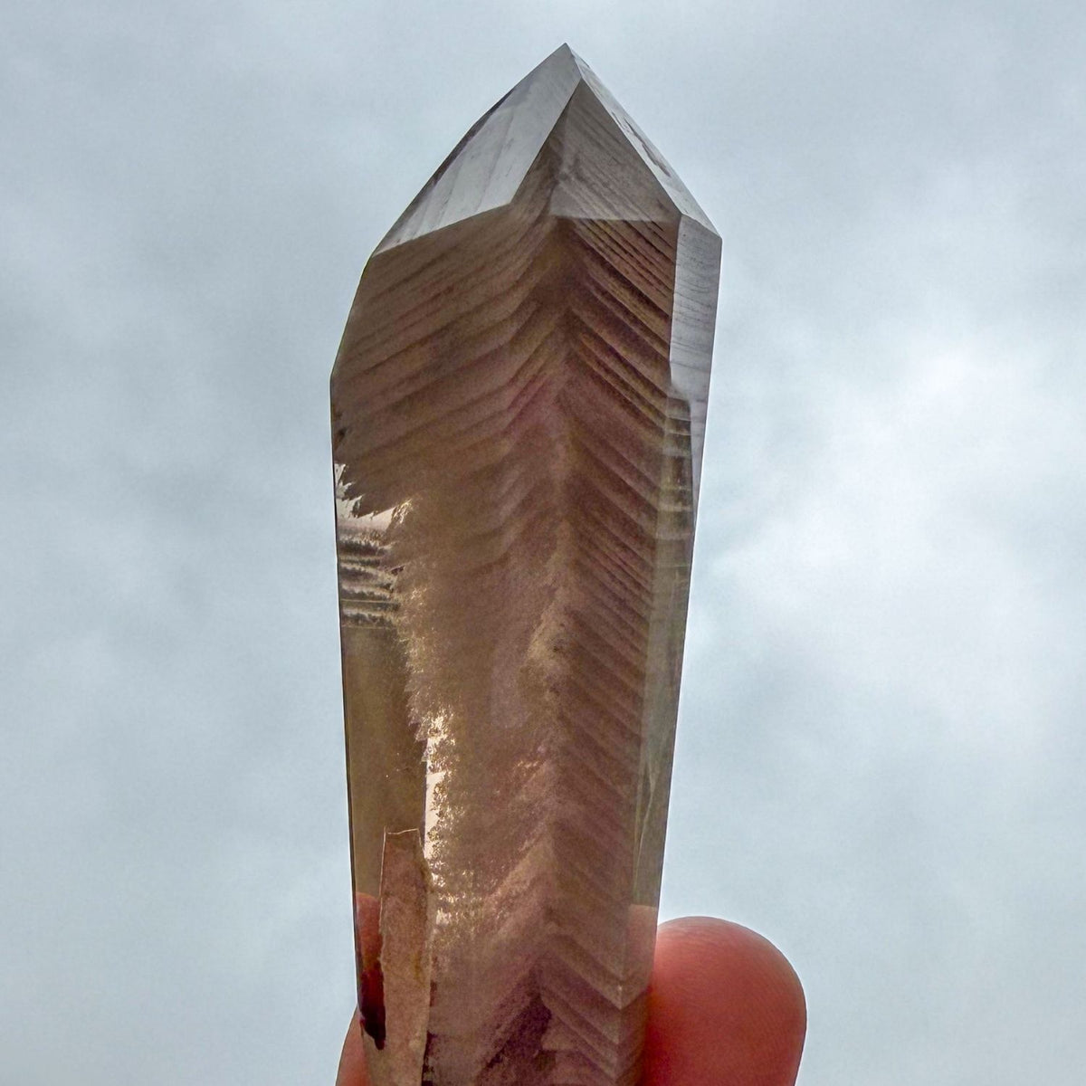 Smoky Quartz with Feldspar and Kaolinite