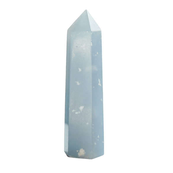 Snowflake Angelite Point