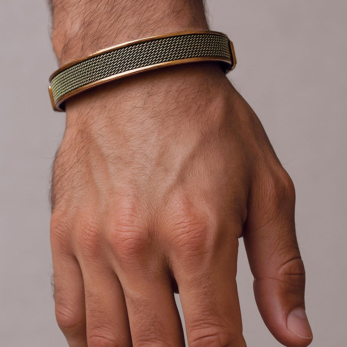Pure Copper Interlaced Bracelet
