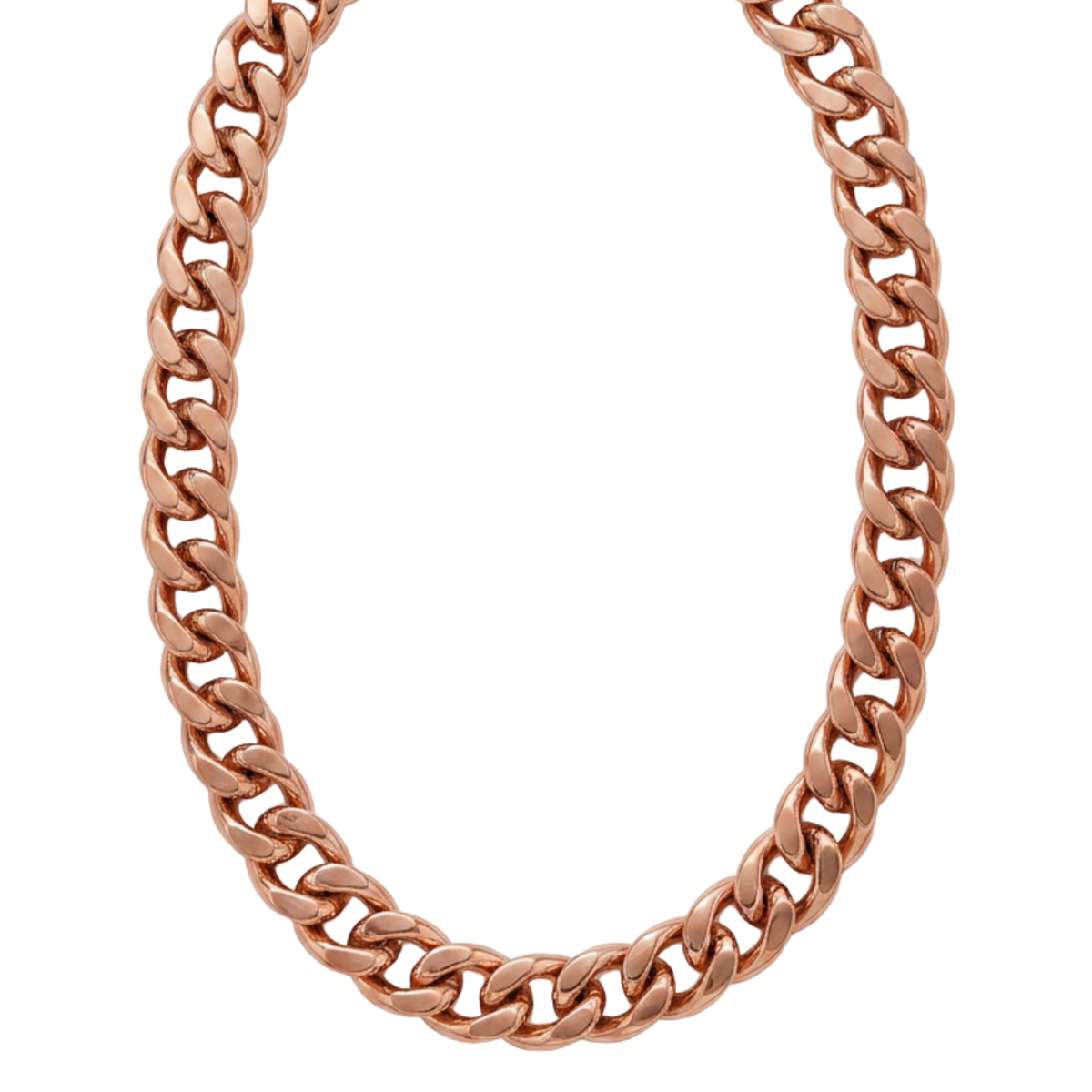 Solid Copper Chain Necklace