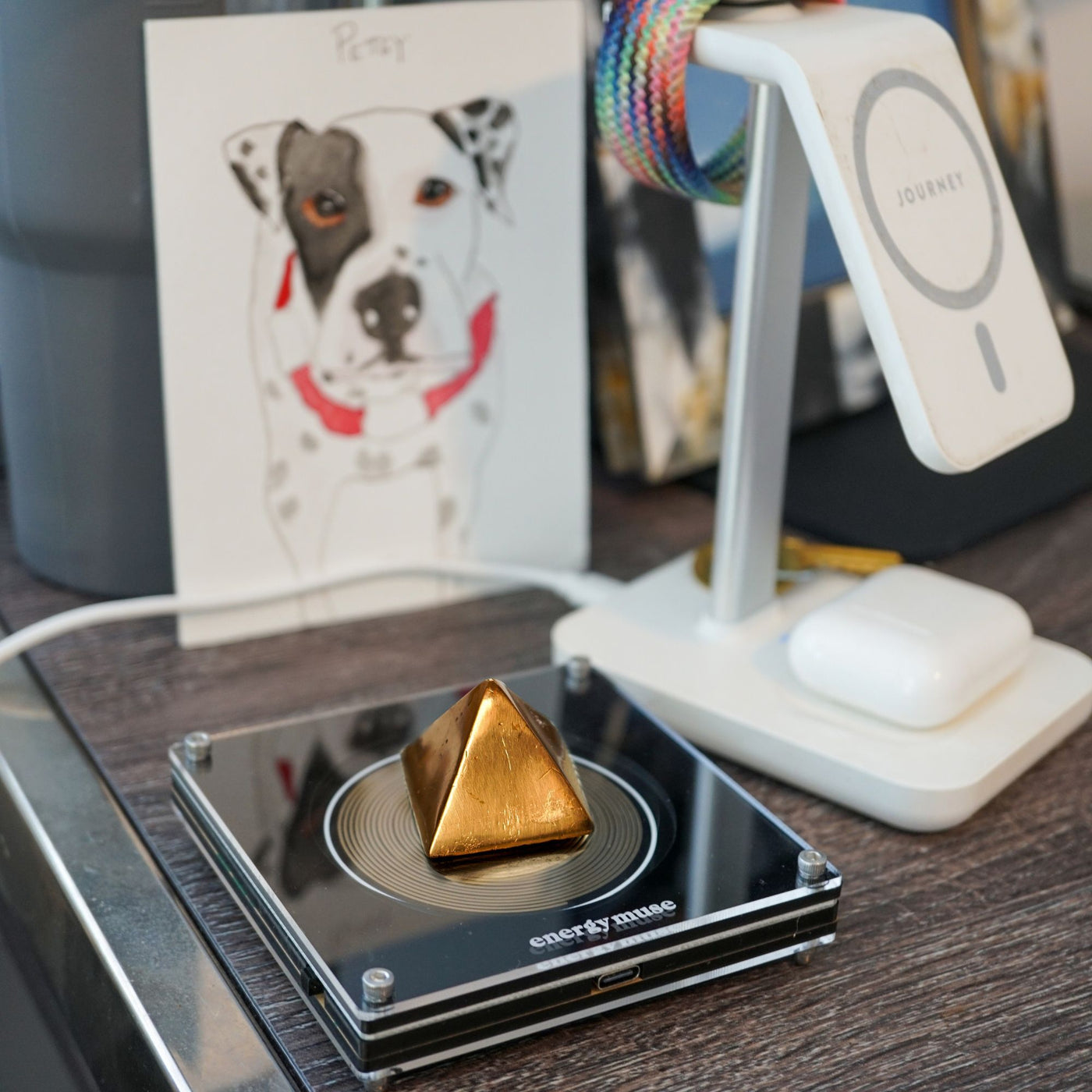 Solid Copper Pyramid