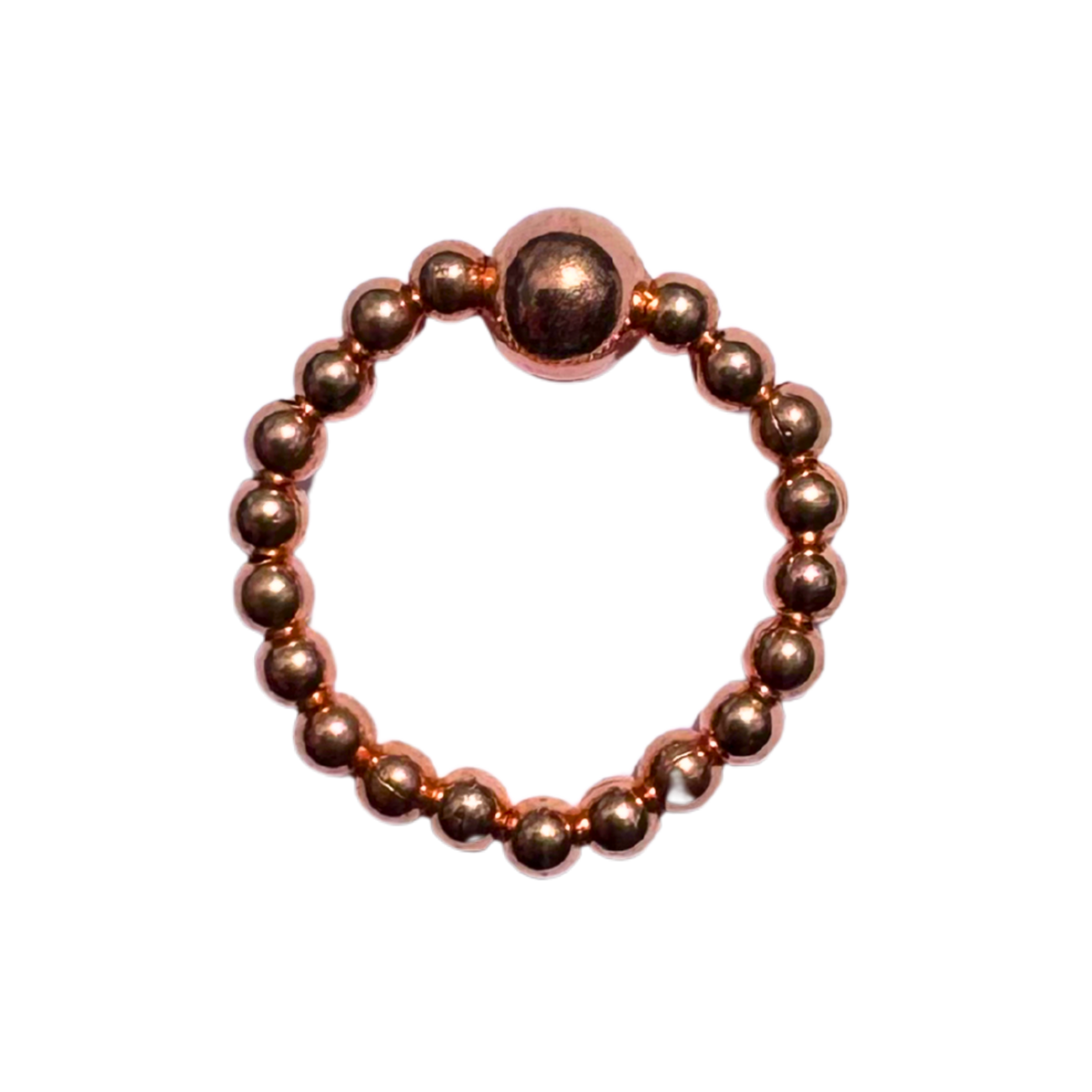 Solid Copper Stretch Ring